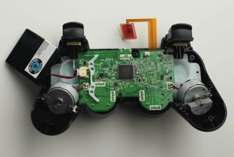 Modifikation eines PS3-Controllers mit Intensafire-Chip
