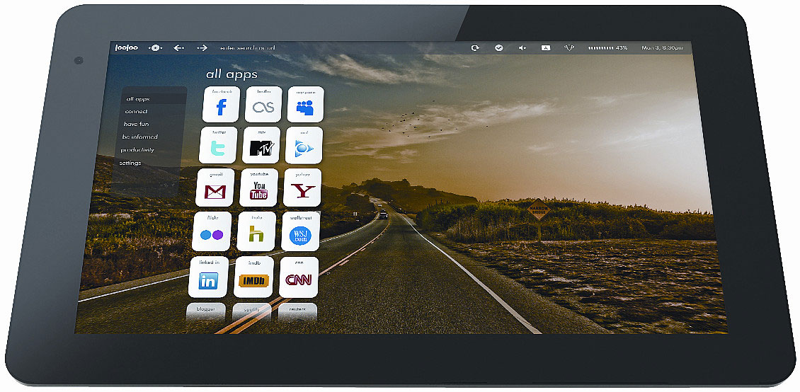 Joojoo - Internet-Tablet von Fusion Garage