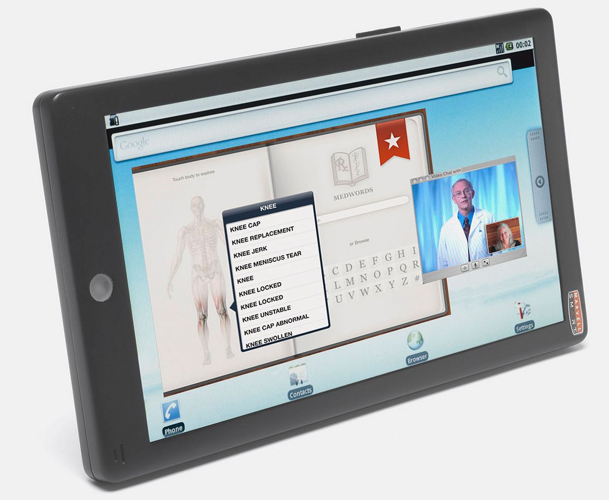 Moby, das Tablet von Marvell (Foto Marvell)