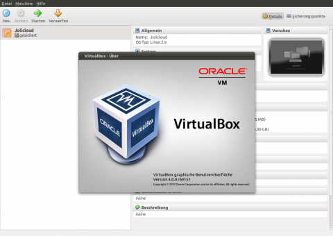 Virtualbox 4.0