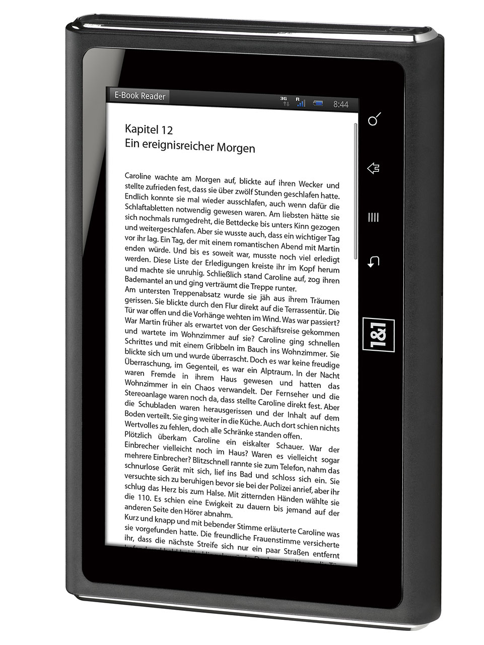 1&1 Smartpad - als E-Book-Reader