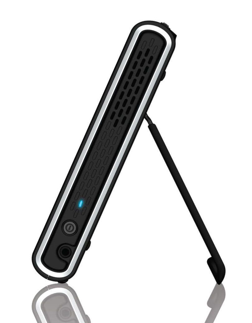1&1 Smartpad - von der Seite mit ausgeklapptem Standfuß