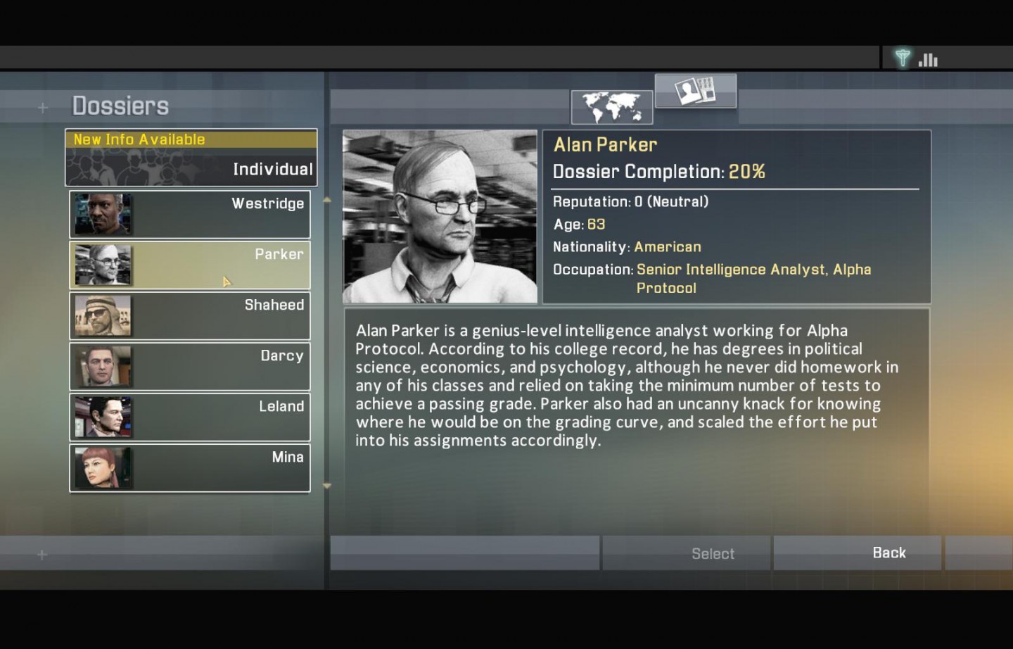 In zahlreichen Dossieres und E-Mails gibt es Hintergrundinfos.