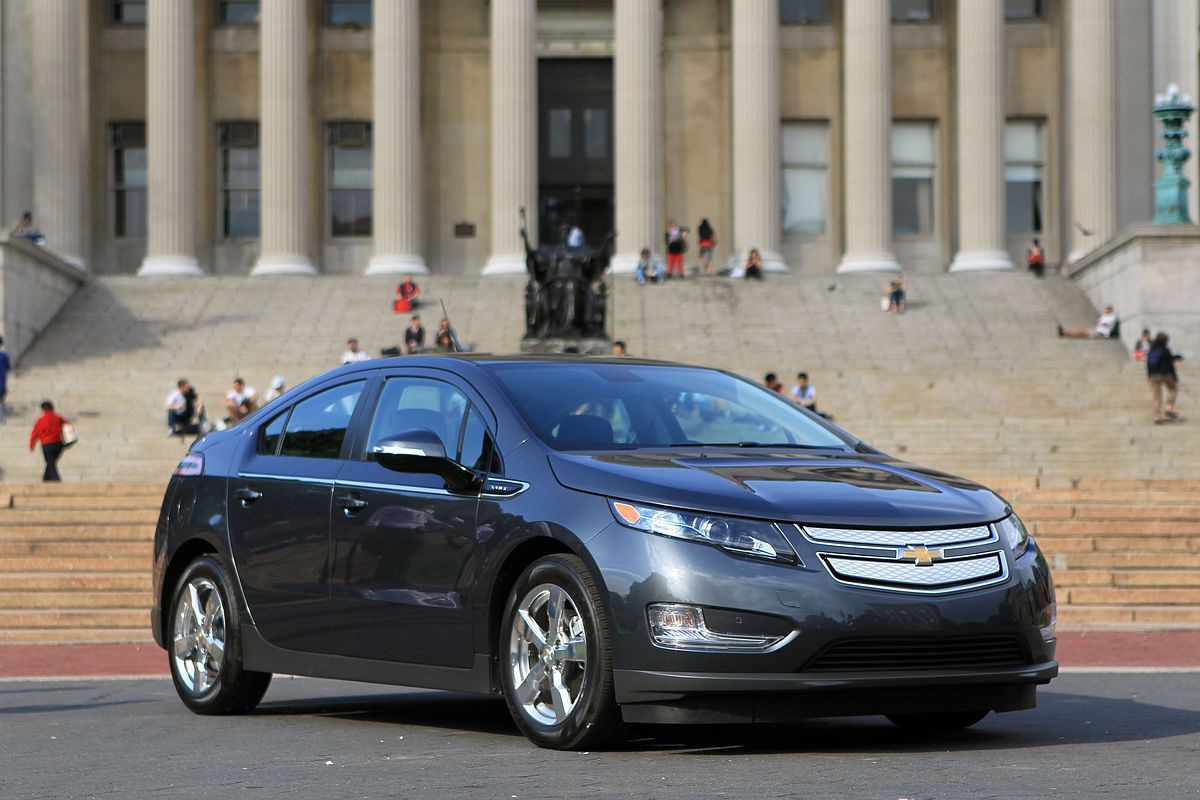 Das Hybridauto Chevrolet Volt... (Foto: GM)