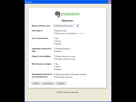 evernote download firefox