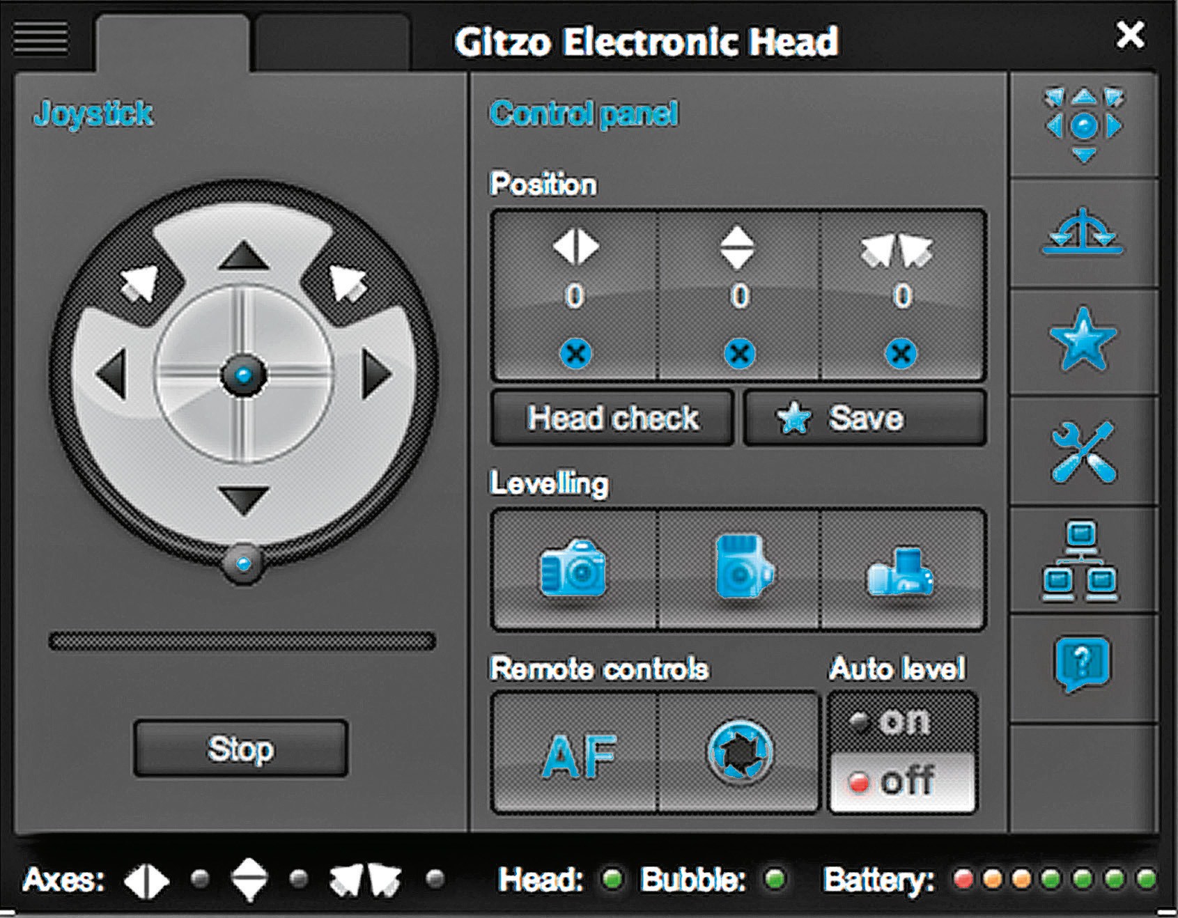 Gitzo Athena - Software