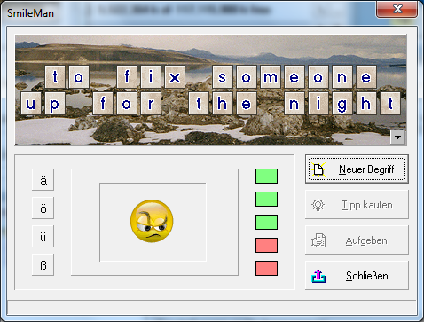 Eines der leichteren Rätsel.