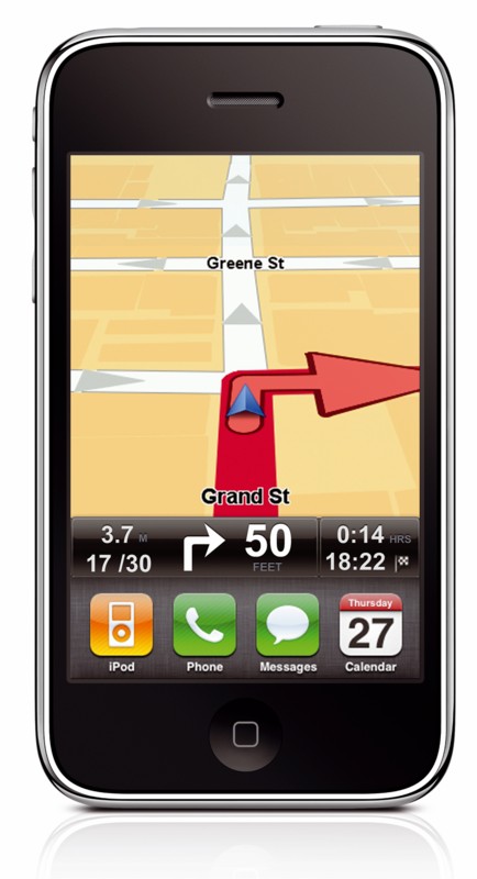 Tomtom 1.4 unter iOS 4