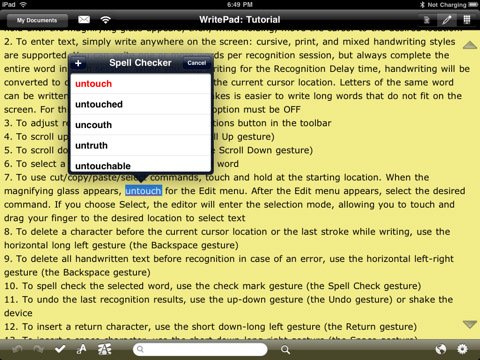 Handschrifterkennung: Writepad Pro 4 für das iPad - Golem.de