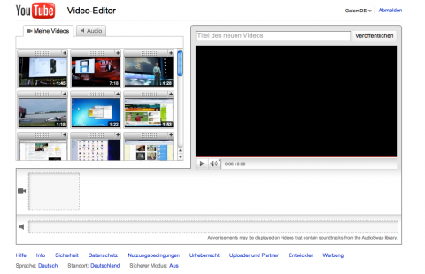 Youtube Video Editor