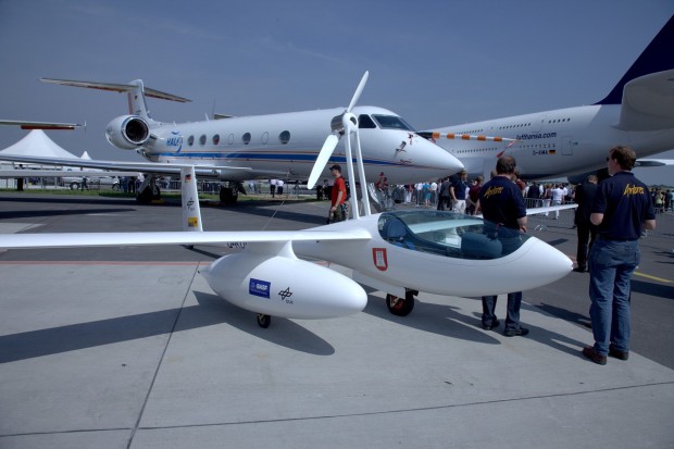 Es ist das erste bemannte Brennstoffzellenflugzeug, das selbst starten kann... (Foto: wp)