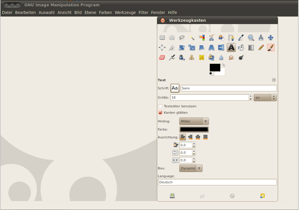 Gimp 2.7.1