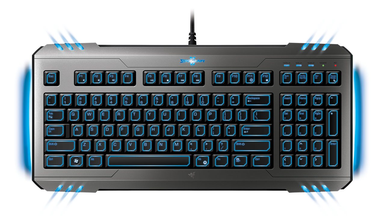 Razer marauder starcraft 2 как включить подсветку