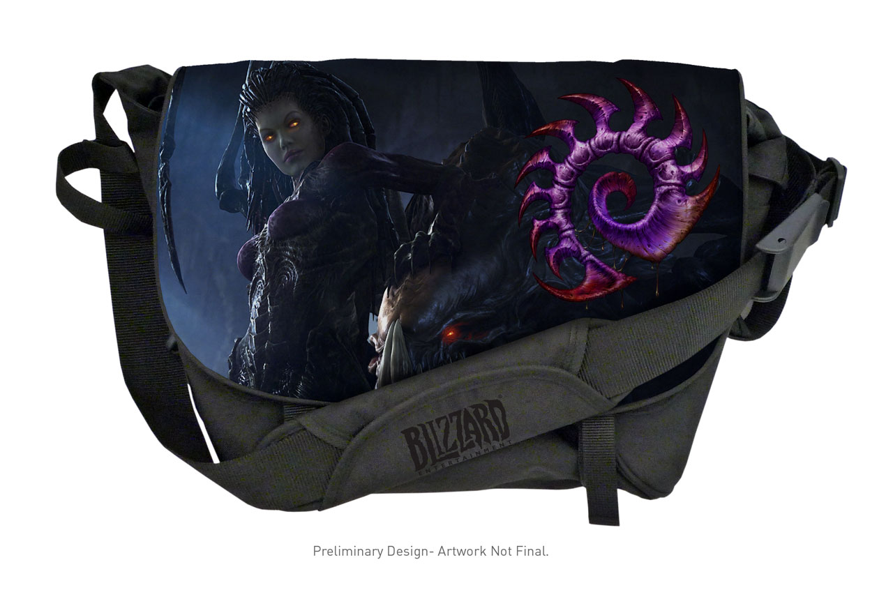 Razer Starcraft II Zerg Edition Messenger Bag
