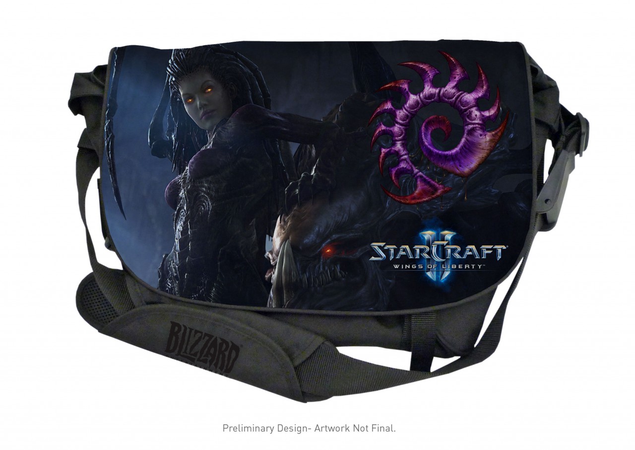 Razer Starcraft II Zerg Edition Messenger Bag