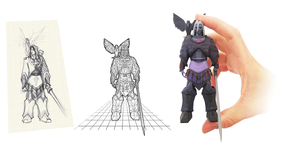 Vom eigenen Entwurf zum 3D-Objekt. (Foto: Sculpteo)