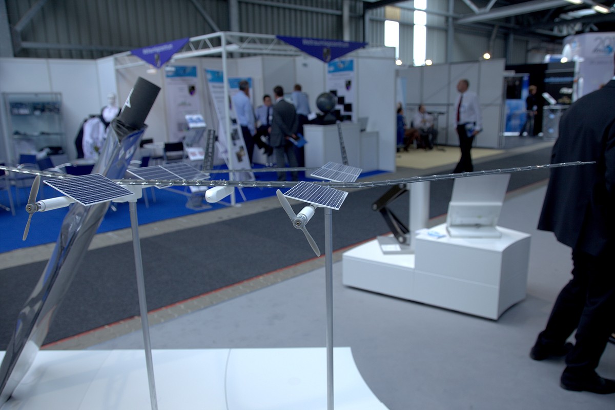 Solitair ist ein unbemanntes Solarflugzeug. (Foto: wp)