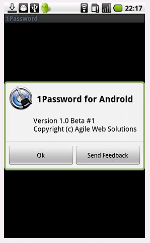 1Password für Android - Versionshinweis