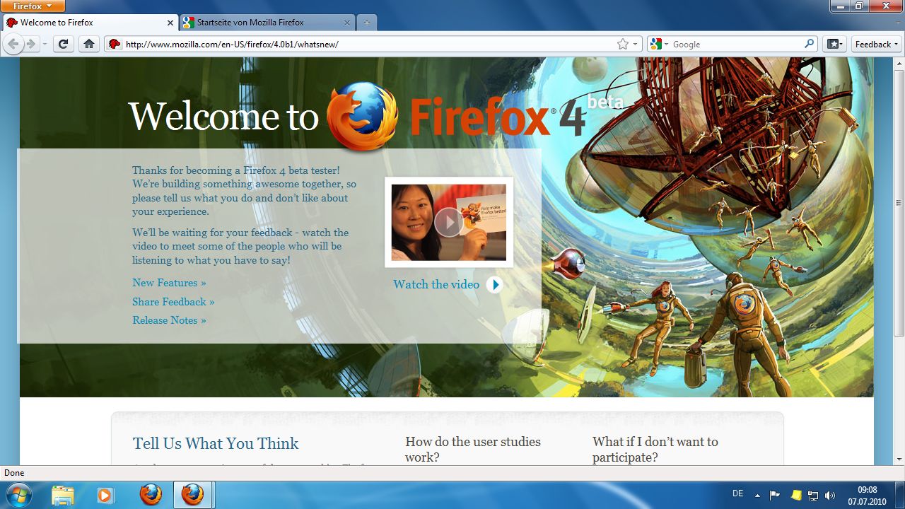 Firefox 4 Beta 1