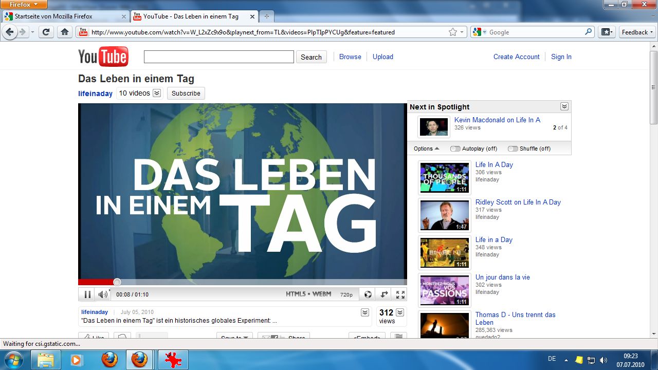 Firefox 4 Beta 1 beschleunigt WebM