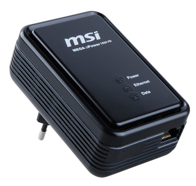 MSI ePower 1000HD - Gigabit-Powerline-Adapter (Bild: MSI)