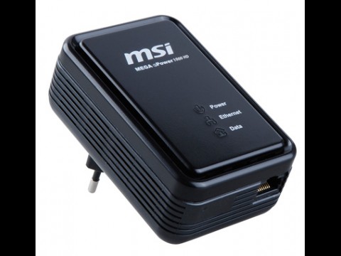 MSI ePower 1000HD - Gigabit-Powerline-Adapter (Bild: MSI)