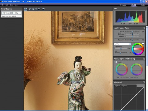 Oloneo PhotoEngine - Rauschreduktion durch Picture-Stacking