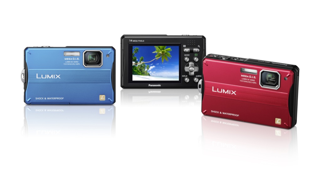 Panasonic Lumix DMC-FT10 - Verfügbare Farben