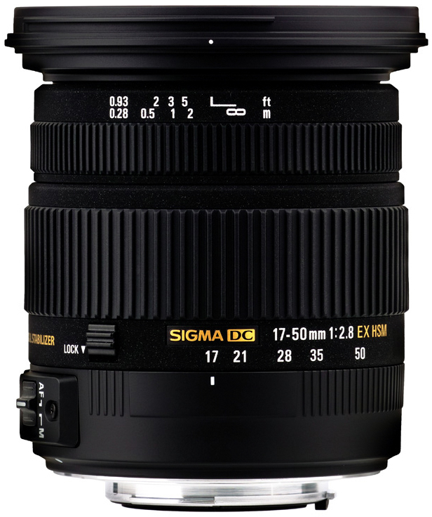 Sigma 2,8/17-50 mm EX DC OS HSM