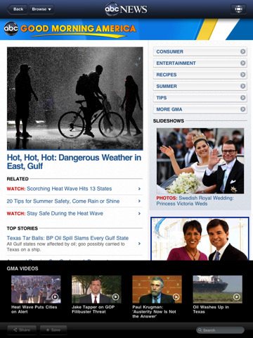 ABC News for iPad 