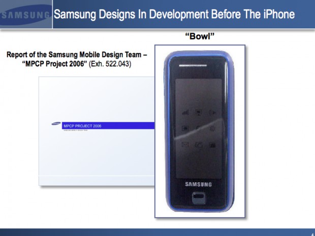 ...auch ohne Apples Vorbilder... Quelle: Samsung