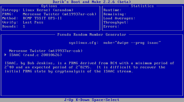 ... oder eines nach dem ISAAC-Stream.