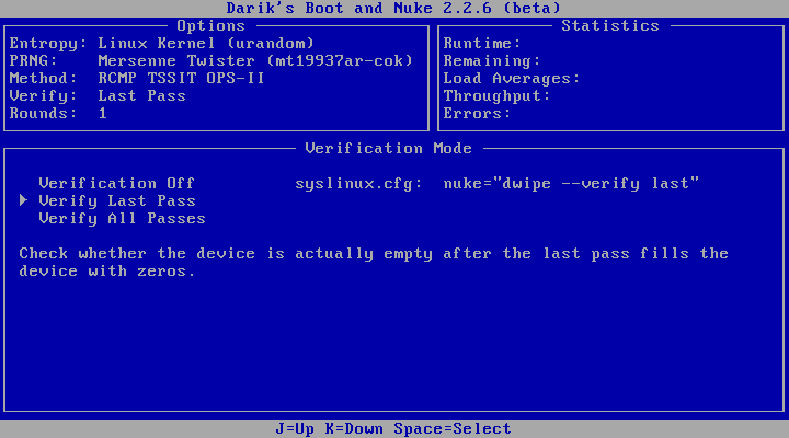 Prüfverfahren bestätigen die Löschaktionen.