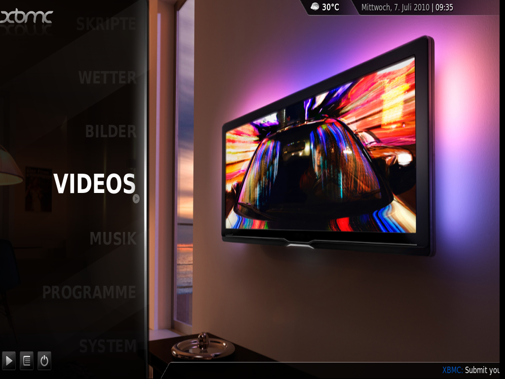 Das XBMC Mediacenter