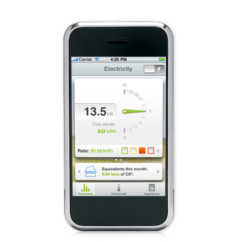 ...oder dem Smartphone und  Echtzeit einsehen. (Foto: GE)