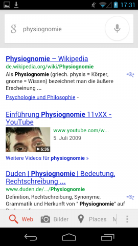 ...auch bei komplizierten Wörtern recht gut.