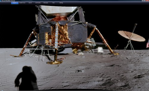 ... oder den Mond, zeigt... (Bild: Microsoft)