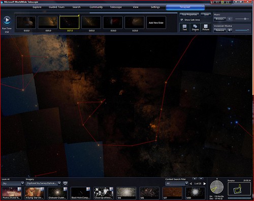 Das Gleiche beim das Sternbild  Skorpion (Bild: Microsoft)