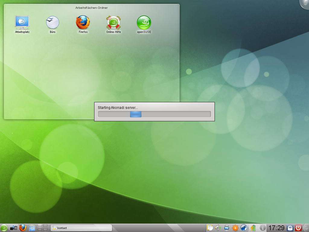 Für die PIM-Software in KDE setzt Opensuse bereits auf das Akonadi-Framework. 
