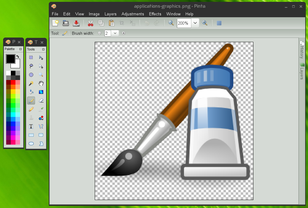 ... kann durch freigestellte Werkzeug-Docks beliebig gestaltet werden.