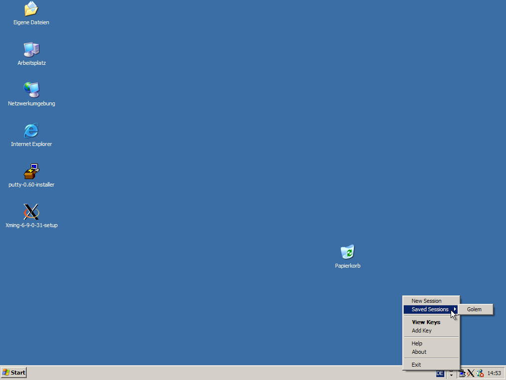 Pageant dient der Schlüssel- und Verbindungsverwaltung.