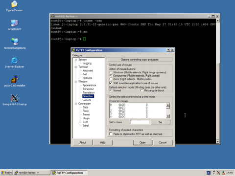 ... Copy-and-Paste-Optionen oder...