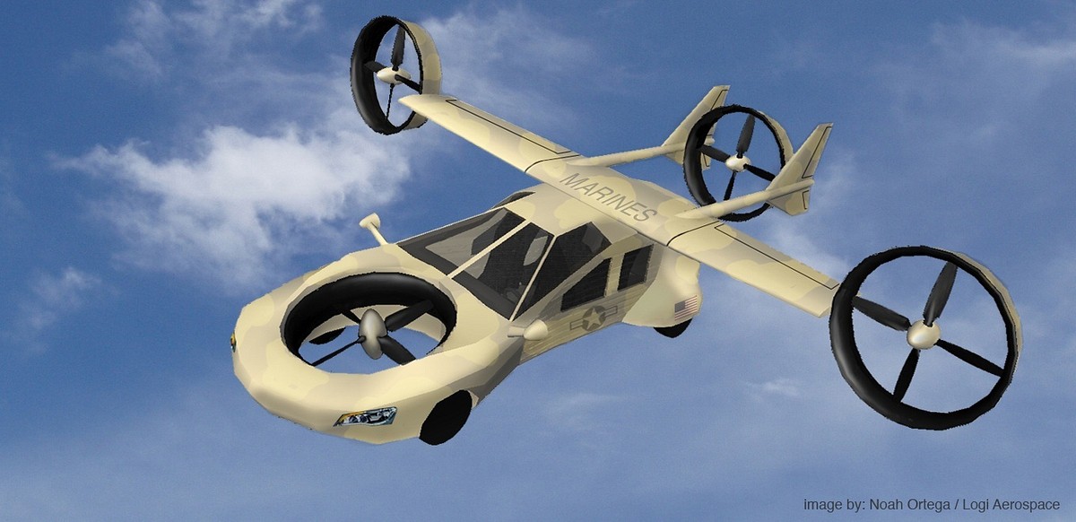 Tyrannos ist ein flugfähiges Auto, ... (Bild: Logi Aerospace)