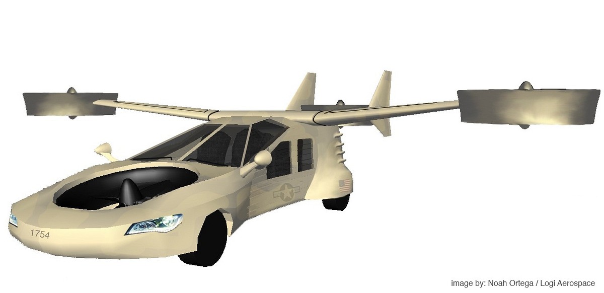 ... kann Tyrannos senkrecht starten. (Bild: Logi Aerospace)