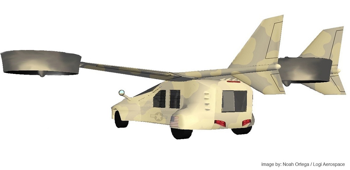 Tyrannos zu fliegen sei so einfach, wie ihn zu fahren, verspricht Logi. (Bild: Logi Aerospace)