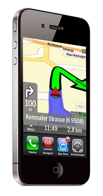 Falk Navigator 2.0 für iPhone