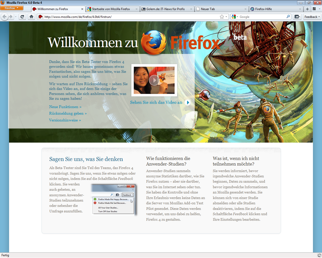 Firefox 4 Beta 4
