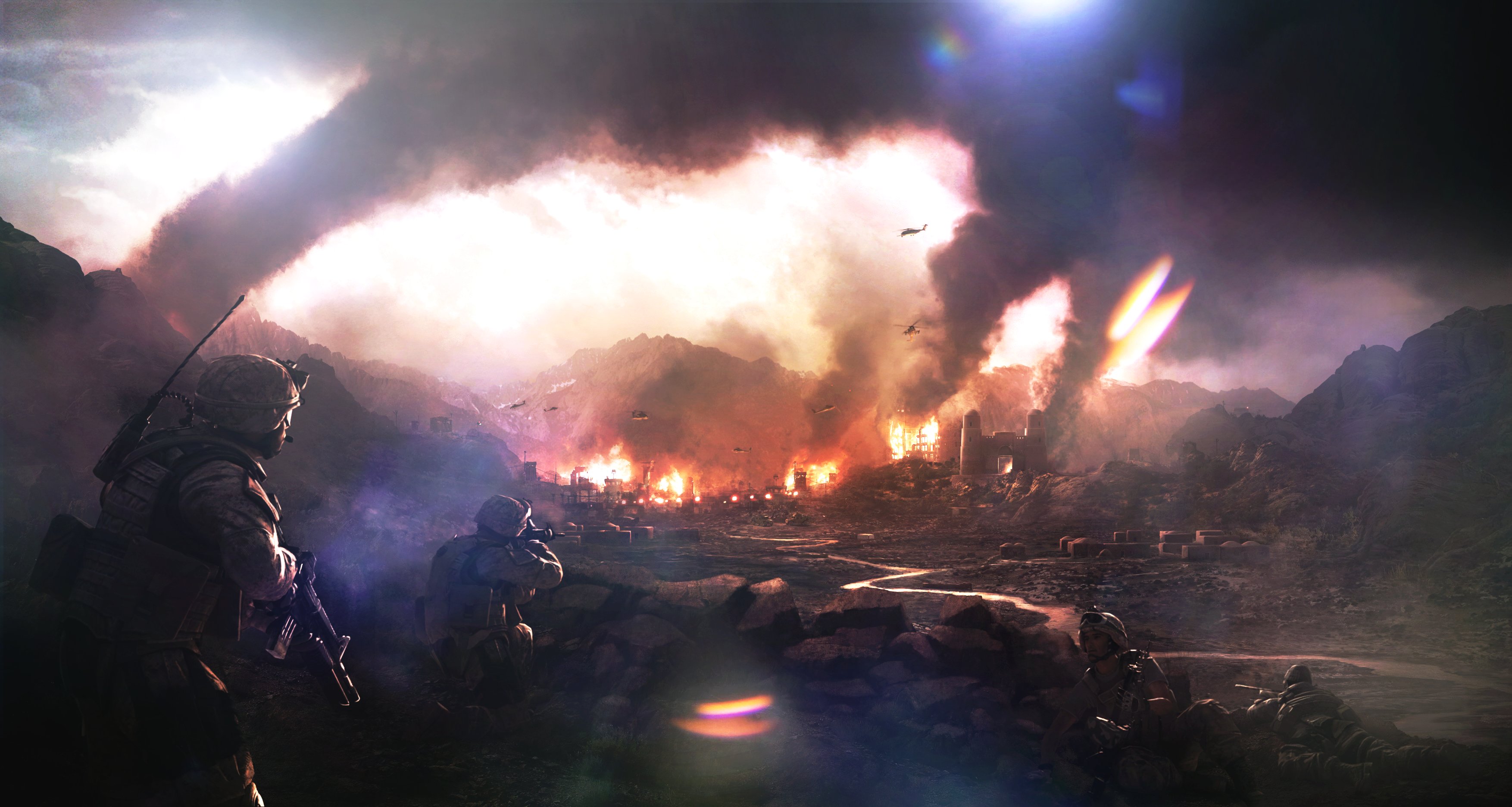 Operation Flashpoint: Red River (Konzeptzeichnung)