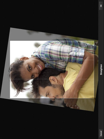 Adobe Photoshop Express auf dem iPad