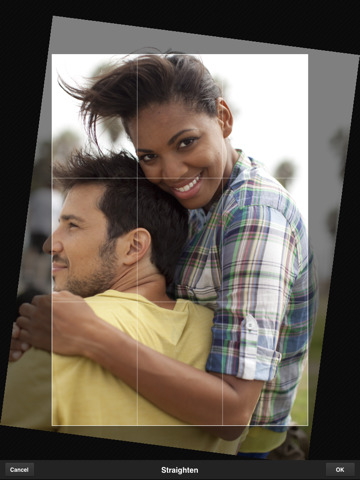 Adobe Photoshop Express auf dem iPad